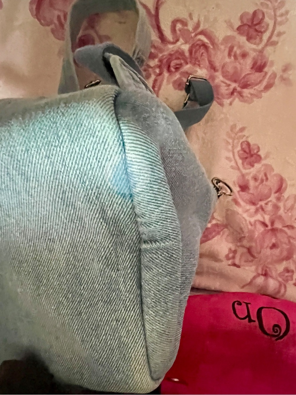 Disney Light Blue Denim Backpack - Picture 5 of 5